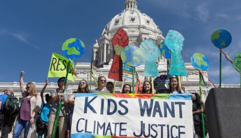 Los jóvenes del mundo se levantan contra el cambio climático