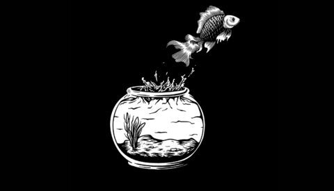 Levantar la mano sobre uno mismo