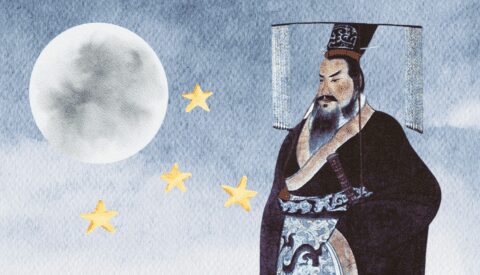 Qin Shi Huang y los libros incendiados